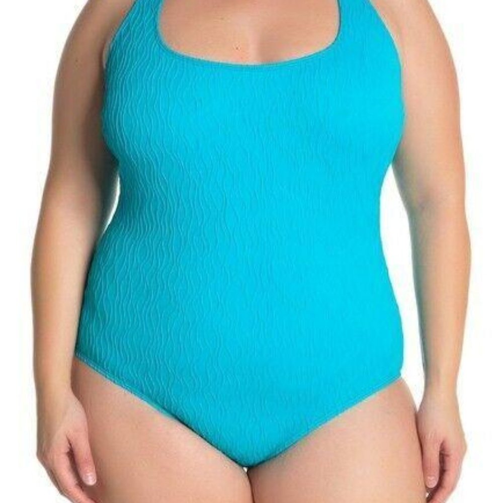 Athena Wave After Wave One-Piece Swimsuit Style #A